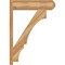 Ekena Millwork Balboa Craftsman Rough Sawn Outlooker, Western Red Cedar, 8"W x 30"D x 42"H OUT08X30X42BOA04RWR - alternate 3